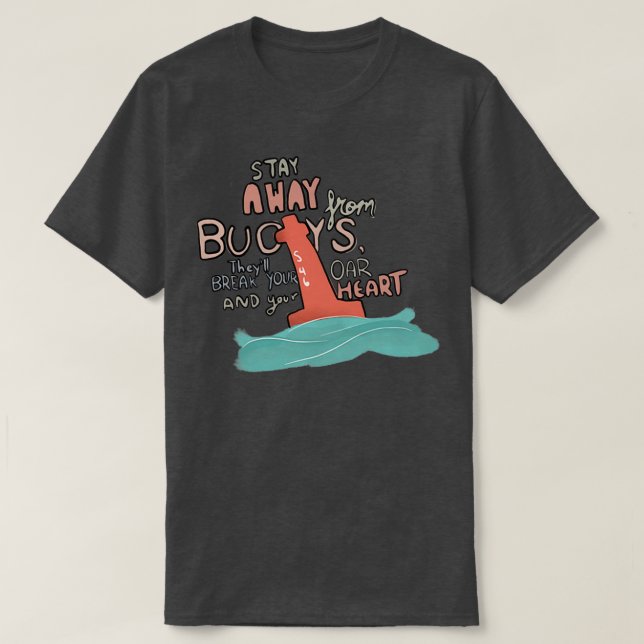 Rowing sticker 6 T-Shirt (Design Front)