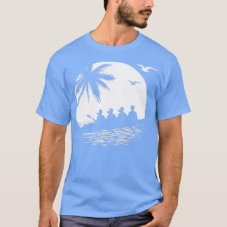 Rowing Team Sunset Rowing Crew T-Shirt