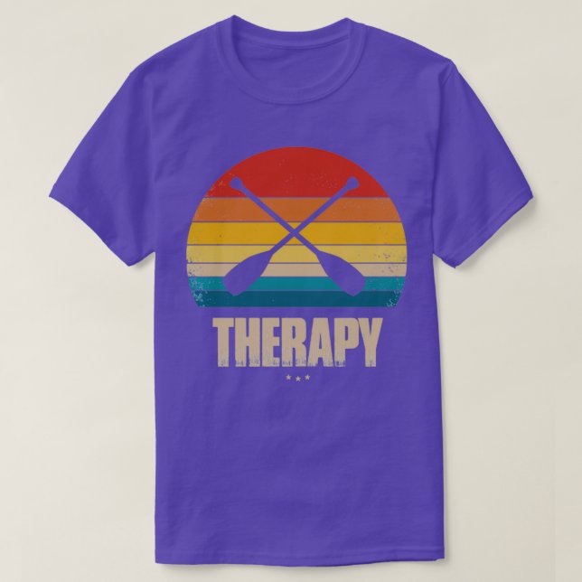 Rowing Therapy T-Shirt (Design Front)