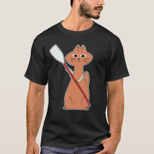 Rowing Vintage Cat Rower Crew Coach Women Or Men T-Shirt