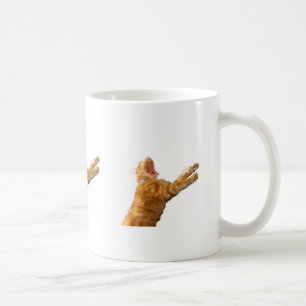 "ROWR!" ~ Louie isn't always a quiet kitty! Coffee Mug