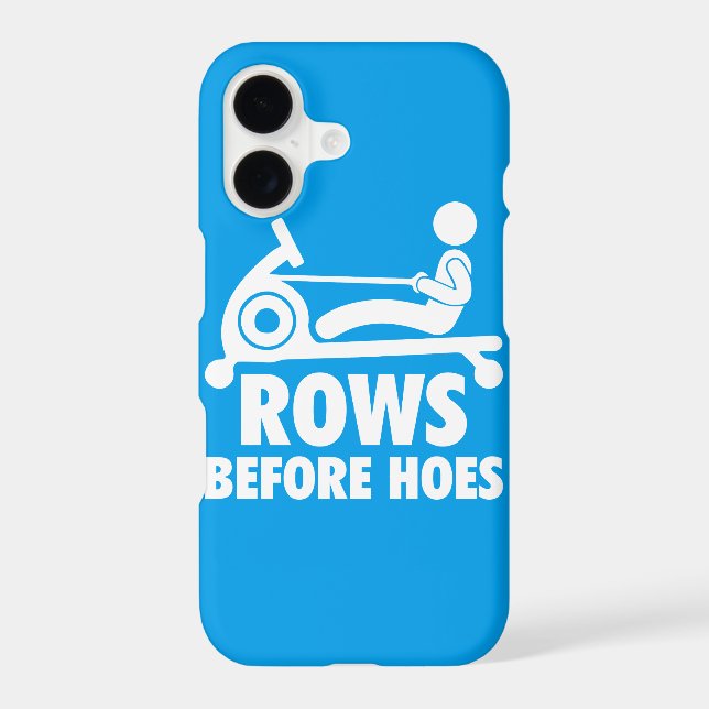 Rows Before Hoes - Funny Rowing Machine Workout (Back)