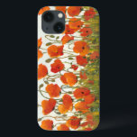 Rows of Poppies I iPhone 13 Case<br><div class="desc">Floral</div>