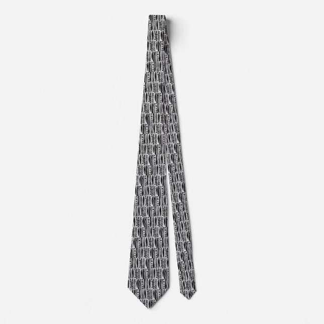 Rows of Shapes Tie (Front)
