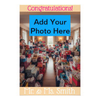 Rows of Wedding Gifts