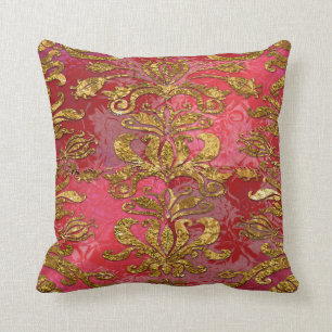 Roxanpheaz Chic Victorian Damask Cushion