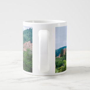 Roxborough Meadows Mountains and Spires Large Coffee Mug