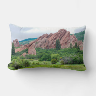 Roxborough Meadows Mountains and Spires Lumbar Cushion