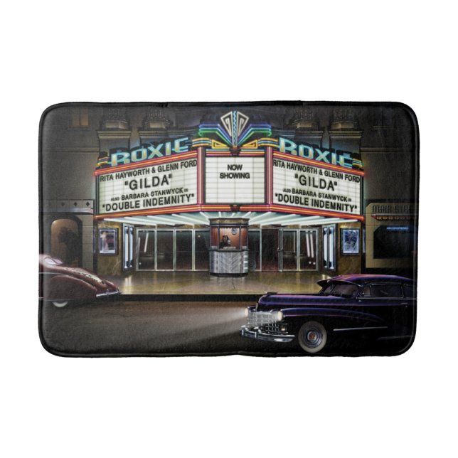 Roxie Picture Show 2 Bath Mat (Front)