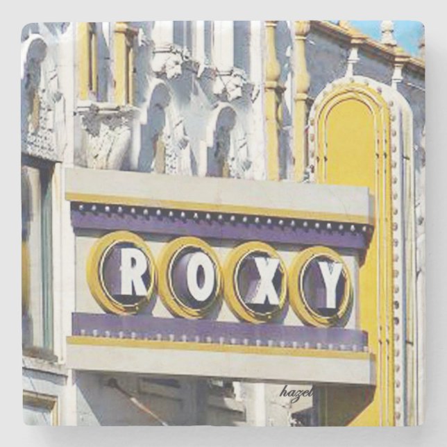Roxy Theatre Atlanta, Roxy Theatre  Stone Coaster (Front)