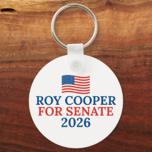 Roy Cooper for Senate 2026 Election Key Ring