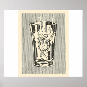 Roy Lichtenstein - Alka Seltzer  Poster