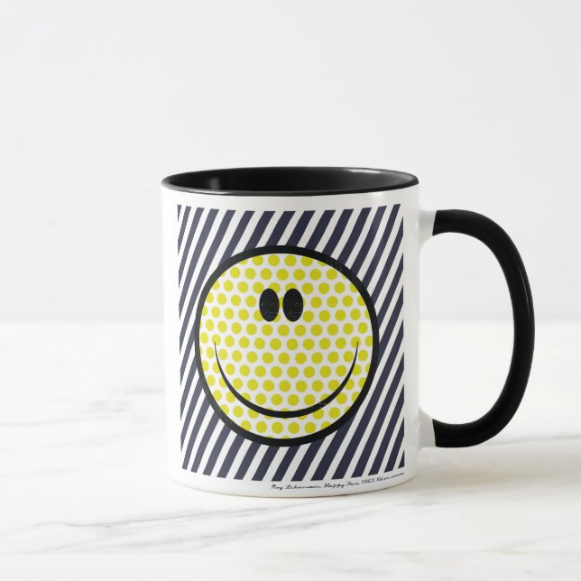 Roy Lichtenstein happy face mug (Right)