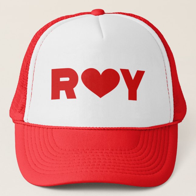 Roy Love Trucker Hat (Front)
