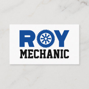 Roy Mechanic Business Card