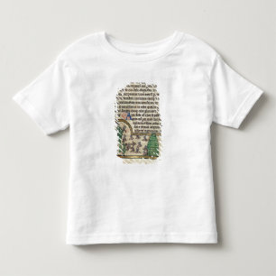 Roy Page of text with illustration of Toddler T-Shirt
