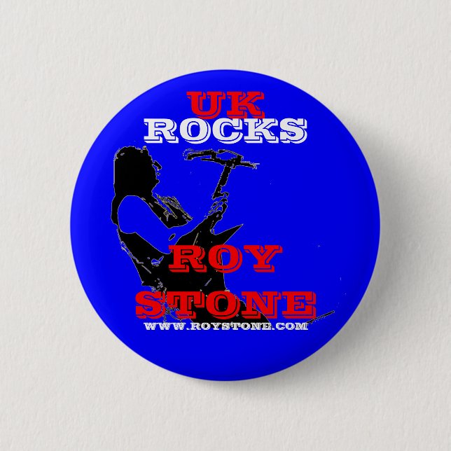ROY STONE UK ROCKS BADGE (Front)