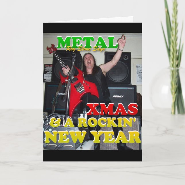 ROY STONE XMAS CARD (Front)