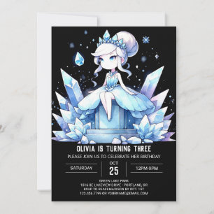Royal Adorable Princess Birthday Invitation