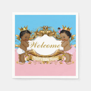 Royal African Prince/Princess Colour Block Napkin