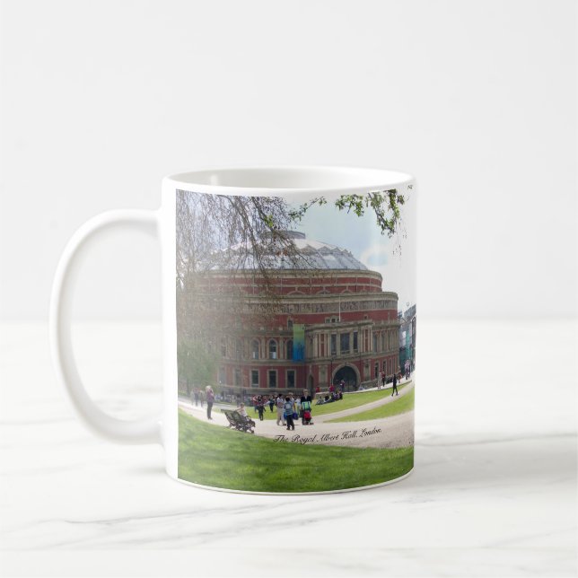 Royal Albert Hall, London. Coffee Mug (Left)