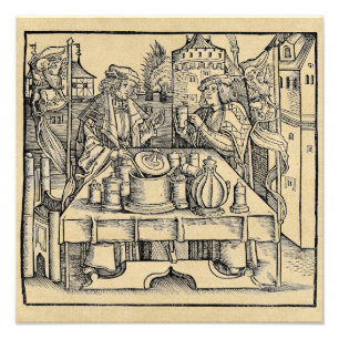 Royal Alchemist in the Castle Photo Print