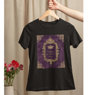 Royal Amethyst Quinceañera, custom T-Shirt