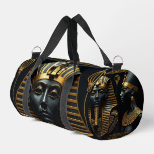 Royal Ancient Black & Gold Duffel Bag
