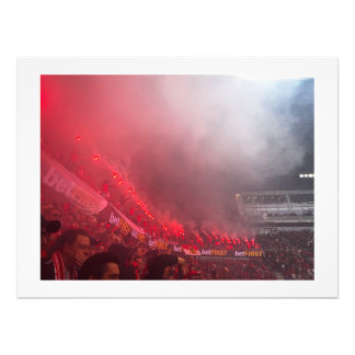 "Royal Antwerp FC Pyro Party at De Bosuil" Photo Print