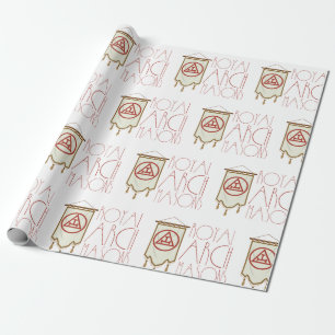 Royal Arch Freemason Banner Wrapping Paper