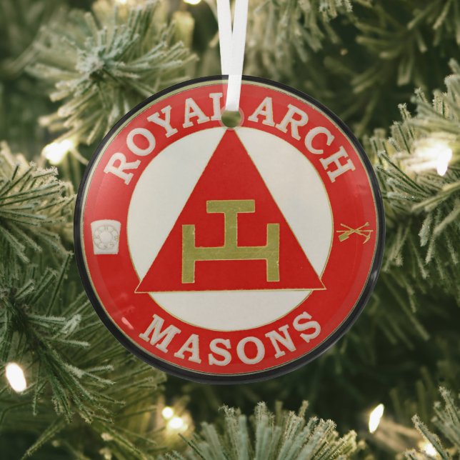 Royal Arch Glass Tree Decoration (Insitu)