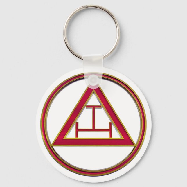 Royal Arch Triple Tau Key Ring (Front)