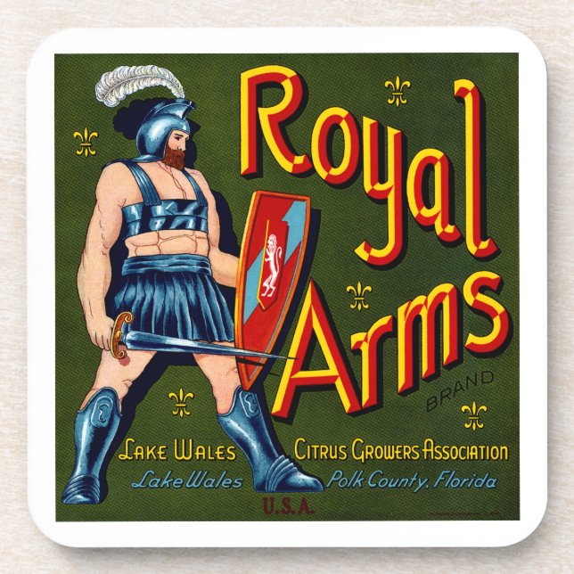 Royal Arms Coaster (Front)