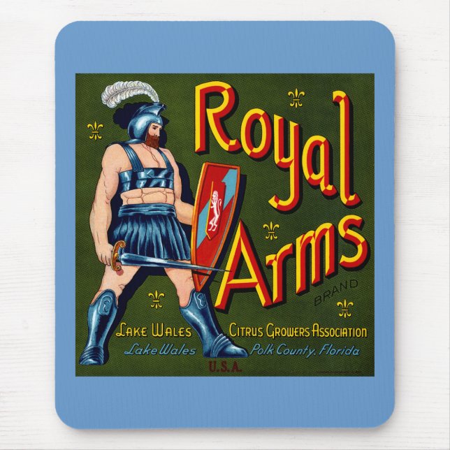 Royal Arms Mouse Pad (Front)