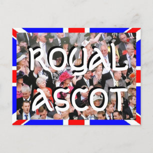 Royal Ascot Diamond Jubilee postcard