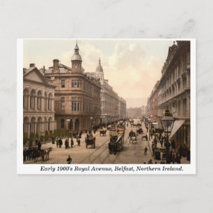 Royal Avenue, Belfast, Northern Ireland Postcard
