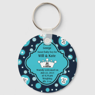 Royal Baby Boy for William and Catherine 2013 Key Ring