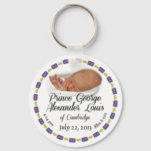 Royal Baby - Prince George Alexander Louis Key Ring