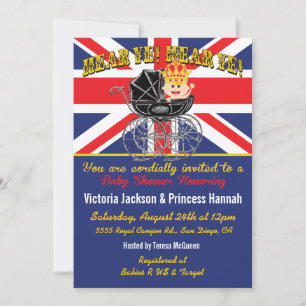 Royal Baby Shower Invitation