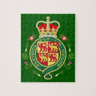 Royal Badge of Wales Jigsaw Puzzle