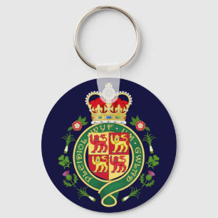 Royal Badge of Wales Key Ring
