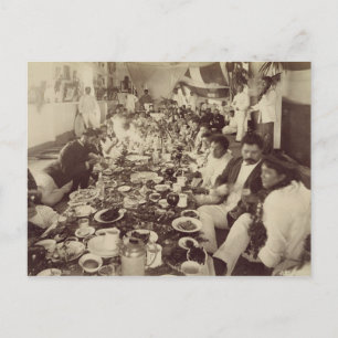 Royal Banquet at King Kalakana's Boat House, c.187 Postcard