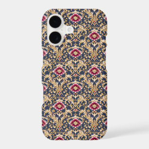 Royal Baroque Floral on Deep Blue