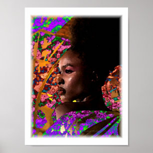 Royal Beauty Of Africa Poster