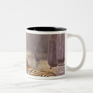 Royal Bengal Tiger at the ceaph, Two-Tone Coffee Mug