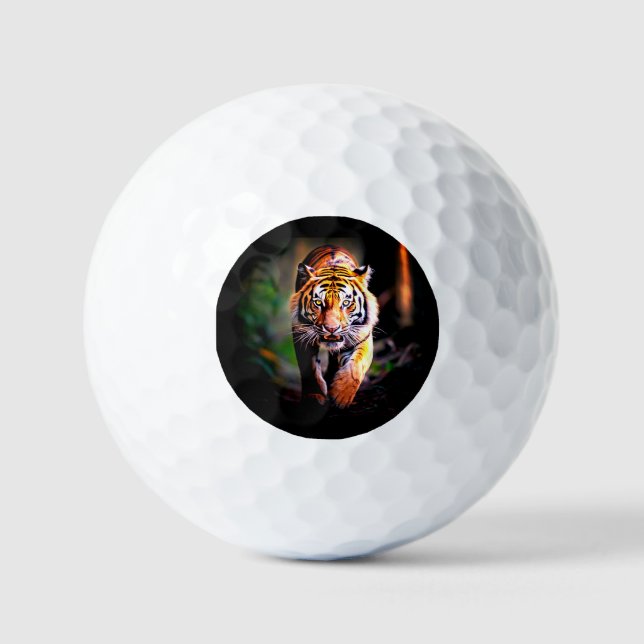 Royal Bengal Tiger Mark  Golf Balls (Front)
