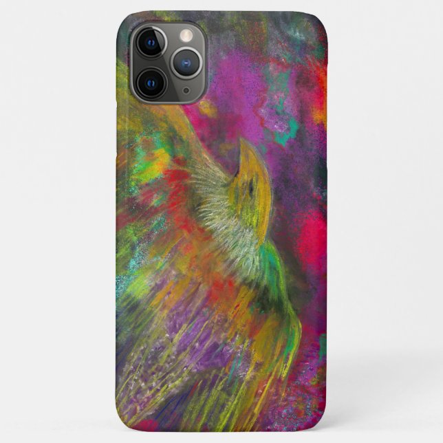 "Royal Bird" iPhone Pro Max Case (Back)
