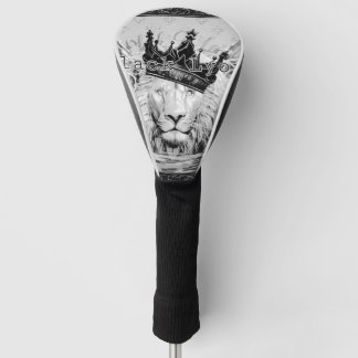 Royal black Lyon  Golf Head Cover