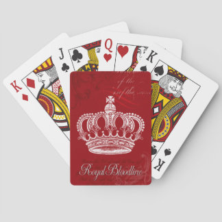 Royal Bloodline - Red Playing Cards