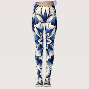 royal bloom leggings